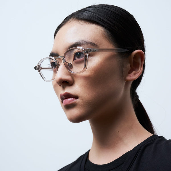 Iris Optical / Warm Grey Acetate & Blue - Light Lens - Shade Files